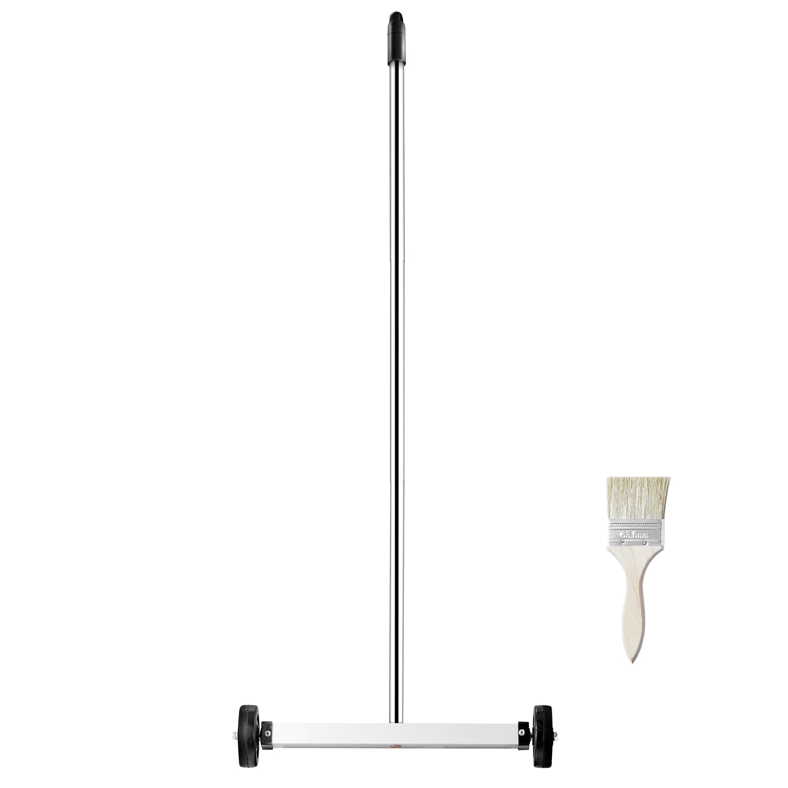 Magnetic Sweeper With Wheels 15inch Mini 8 Lbs Capacity Adjustable Handle_voghion.com